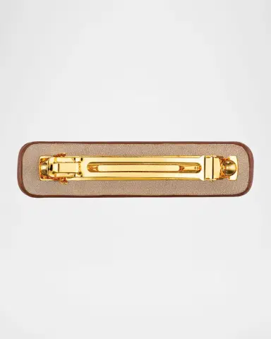 Balmain Hair Riviera Medium Cognac Barrette | Thumbnail 2 Balmain Hair Riviera Medium Cognac Barrette | Thumbnail 2