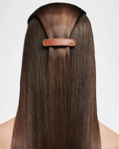 Balmain Hair Riviera Medium Cognac Barrette | Thumbnail 3 Balmain Hair Riviera Medium Cognac Barrette | Thumbnail 3