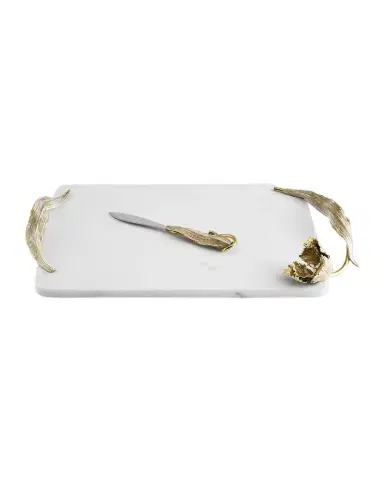 Michael Aram Tulip Cheeseboard With Knife | Thumbnail 1 Michael Aram Tulip Cheeseboard With Knife | Thumbnail 1