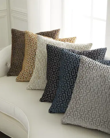 D.V. KAP Home Bergman Decorative Feather/Down Pillow - 24" | Thumbnail 1 D.V. KAP Home Bergman Decorative Feather/Down Pillow - 24" | Thumbnail 1