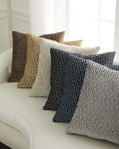 D.V. KAP Home Bergman Decorative Feather/Down Pillow - 24" | Thumbnail 1 D.V. KAP Home Bergman Decorative Feather/Down Pillow - 24" | Thumbnail 1