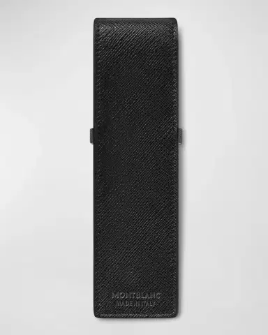 Montblanc Men's Sartorial 2-Pen Pouch | Thumbnail 4 Montblanc Men's Sartorial 2-Pen Pouch | Thumbnail 4