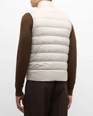 Moncler Men's Treompan Quilted Zip Vest | Thumbnail 3 Moncler Men's Treompan Quilted Zip Vest | Thumbnail 3