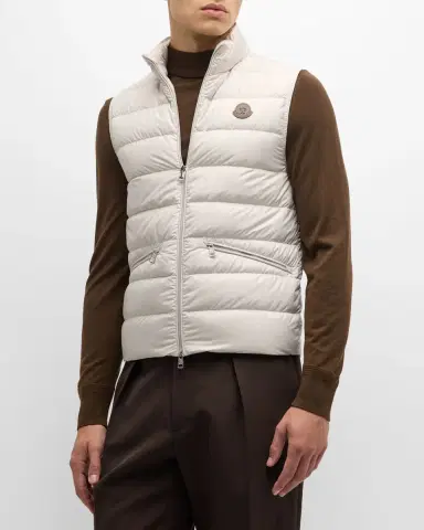 Moncler Men's Treompan Quilted Zip Vest | Thumbnail 4 Moncler Men's Treompan Quilted Zip Vest | Thumbnail 4