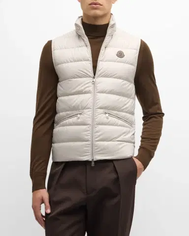 Moncler Men's Treompan Quilted Zip Vest | Thumbnail 6 Moncler Men's Treompan Quilted Zip Vest | Thumbnail 6