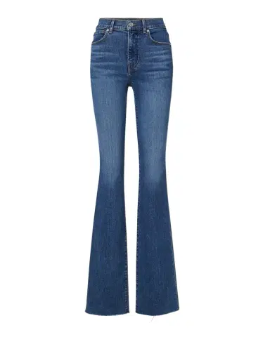 Veronica Beard Cameron Bootcut Raw Hem Jeans | Thumbnail 1 Veronica Beard Cameron Bootcut Raw Hem Jeans | Thumbnail 1