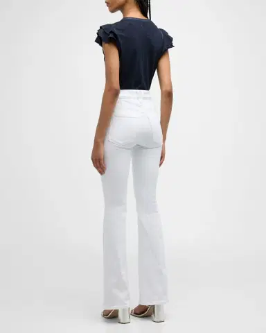 Veronica Beard Akeela Ruffle Sleeve Tee | Thumbnail 3 Veronica Beard Akeela Ruffle Sleeve Tee | Thumbnail 3