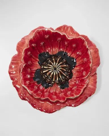 Jay Strongwater Poppy Trinket Tray | Thumbnail 4 Jay Strongwater Poppy Trinket Tray | Thumbnail 4