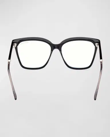 TOM FORD Blue Blocking Two-Tone Acetate Square Glasses | Thumbnail 5 TOM FORD Blue Blocking Two-Tone Acetate Square Glasses | Thumbnail 5