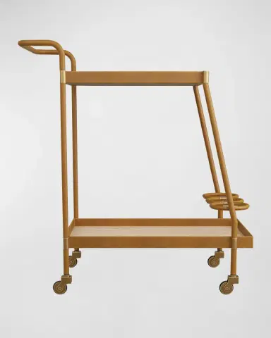 Arteriors Sanders Bar Cart | Thumbnail 2 Arteriors Sanders Bar Cart | Thumbnail 2