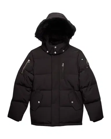Moose Knuckles Kid's Puffer Shearling Coat, Size XS-XL | Thumbnail 1 Moose Knuckles Kid's Puffer Shearling Coat, Size XS-XL | Thumbnail 1