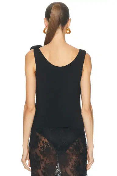 Blumarine Shiny Jersey Bodysuit | Thumbnail 3 Blumarine Shiny Jersey Bodysuit | Thumbnail 3