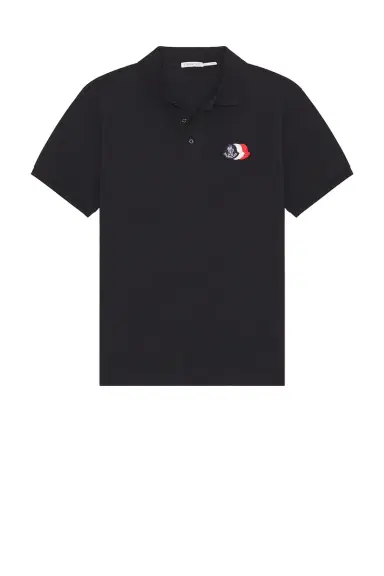 Moncler Short Sleeve Polo | Thumbnail 4 Moncler Short Sleeve Polo | Thumbnail 4