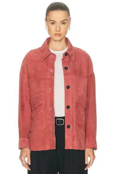 ARMA Kaylee Lamb Suede Jacket | Thumbnail 1 ARMA Kaylee Lamb Suede Jacket | Thumbnail 1