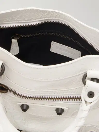 Balenciaga Le City Mini Metallic Leather Shoulder Bag | Thumbnail 6 Balenciaga Le City Mini Metallic Leather Shoulder Bag | Thumbnail 6