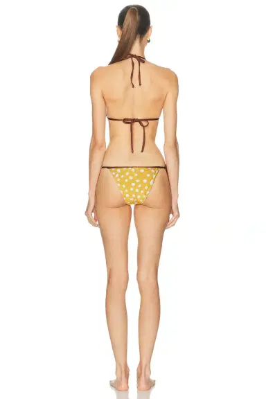 ADRIANA DEGREAS Polka Dots Triangle Bikini Set | Thumbnail 3 ADRIANA DEGREAS Polka Dots Triangle Bikini Set | Thumbnail 3
