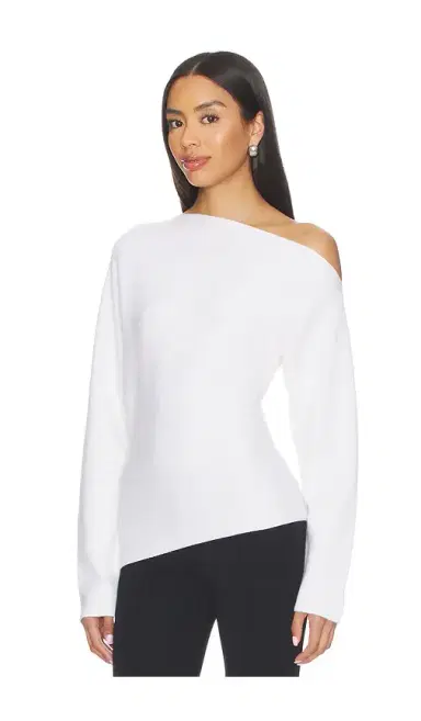 EAVES Rachelle Draped Knit Top | Thumbnail 2 EAVES Rachelle Draped Knit Top | Thumbnail 2