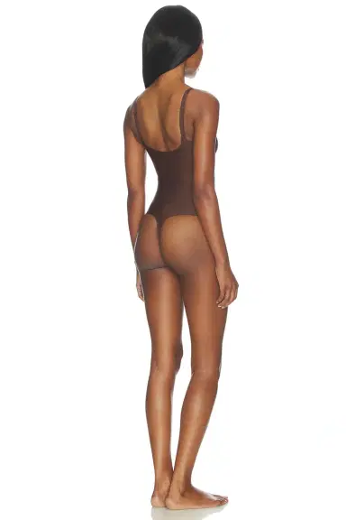 SKIMS Body Core Sculpt Plunge Thong Bodysuit | Thumbnail 3 SKIMS Body Core Sculpt Plunge Thong Bodysuit | Thumbnail 3