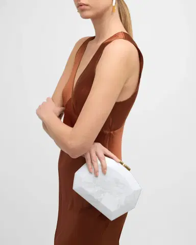 Rafe Meagan Faceted Shell Clutch Bag | Thumbnail 4 Rafe Meagan Faceted Shell Clutch Bag | Thumbnail 4