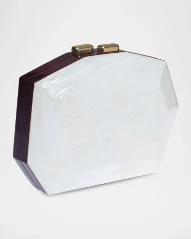 Rafe Meagan Faceted Shell Clutch Bag | Thumbnail 5 Rafe Meagan Faceted Shell Clutch Bag | Thumbnail 5