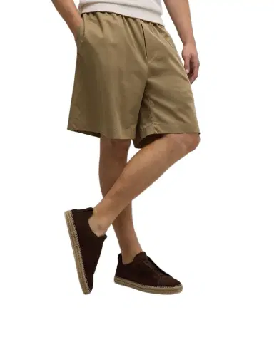 Zegna Men's Triple Stitch Suede Espadrille Sneakers | Thumbnail 1 Zegna Men's Triple Stitch Suede Espadrille Sneakers | Thumbnail 1