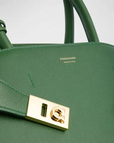 Ferragamo Small Hug Leather Top-Handle Bag | Thumbnail 5 Ferragamo Small Hug Leather Top-Handle Bag | Thumbnail 5