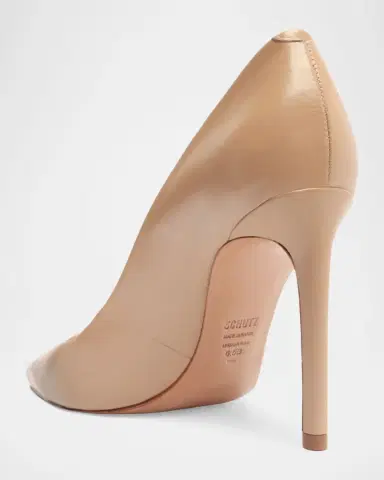 Schutz Lou Leather Stiletto Pumps | Thumbnail 4 Schutz Lou Leather Stiletto Pumps | Thumbnail 4