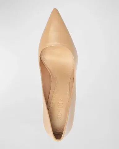 Schutz Lou Leather Stiletto Pumps | Thumbnail 5 Schutz Lou Leather Stiletto Pumps | Thumbnail 5