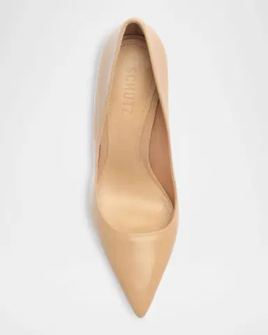 Schutz Lou Leather Stiletto Pumps | Thumbnail 6 Schutz Lou Leather Stiletto Pumps | Thumbnail 6