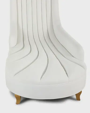 Haute House Thea Channel-Tufted Chaise | Thumbnail 5 Haute House Thea Channel-Tufted Chaise | Thumbnail 5