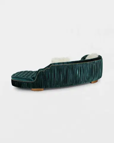 Haute House Ava 118" Chaise-Style Sofa | Thumbnail 5 Haute House Ava 118" Chaise-Style Sofa | Thumbnail 5