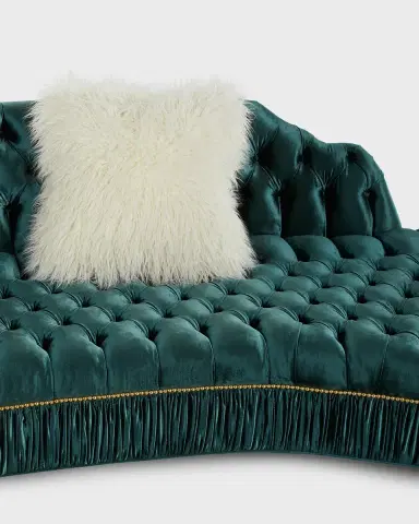 Haute House Ava 118" Chaise-Style Sofa | Thumbnail 6 Haute House Ava 118" Chaise-Style Sofa | Thumbnail 6
