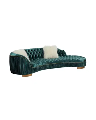 Haute House Ava 118" Chaise-Style Sofa | Thumbnail 1 Haute House Ava 118" Chaise-Style Sofa | Thumbnail 1