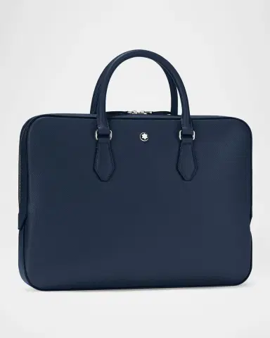 Montblanc Men's Sartorial Thin Saffiano Leather Document Briefcase | Thumbnail 4 Montblanc Men's Sartorial Thin Saffiano Leather Document Briefcase | Thumbnail 4