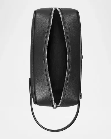 Montblanc Men's Sartorial Saffiano Leather Toiletry Bag | Thumbnail 2 Montblanc Men's Sartorial Saffiano Leather Toiletry Bag | Thumbnail 2