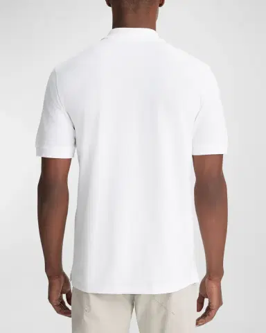 Vince Men 's Pique Polo Shirt | Thumbnail 3 Vince Men 's Pique Polo Shirt | Thumbnail 3