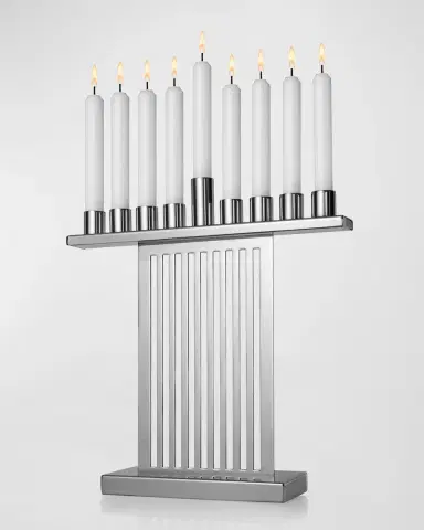 Ricci Silversmith Frank Lloyd Wright Shalom Menorah | Thumbnail 2 Ricci Silversmith Frank Lloyd Wright Shalom Menorah | Thumbnail 2