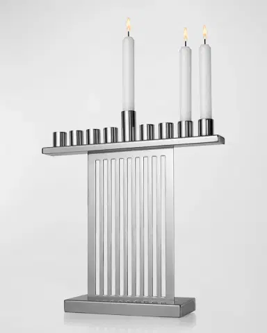 Ricci Silversmith Frank Lloyd Wright Shalom Menorah | Thumbnail 3 Ricci Silversmith Frank Lloyd Wright Shalom Menorah | Thumbnail 3
