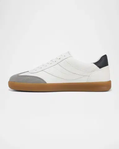 Vince Men 's Oasis-M Leather Low-Top Sneakers | Thumbnail 2 Vince Men 's Oasis-M Leather Low-Top Sneakers | Thumbnail 2