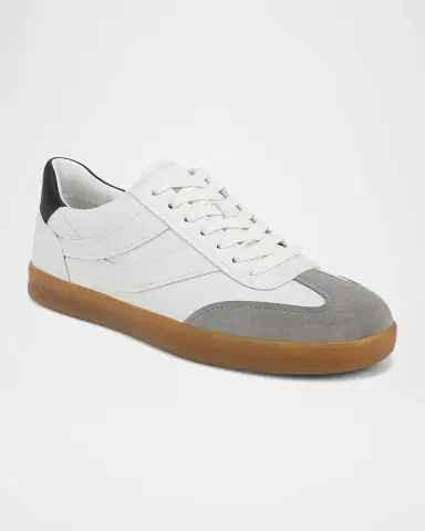 Vince Men 's Oasis-M Leather Low-Top Sneakers | Thumbnail 4 Vince Men 's Oasis-M Leather Low-Top Sneakers | Thumbnail 4