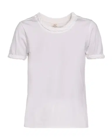 Cinq à Sept Short-Sleeve Braided Tee | Thumbnail 1 Cinq à Sept Short-Sleeve Braided Tee | Thumbnail 1