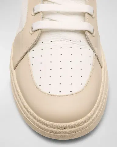 Giuseppe Zanotti Men's Gz94 Bicolor Leather High-Top Sneakers | Thumbnail 6 Giuseppe Zanotti Men's Gz94 Bicolor Leather High-Top Sneakers | Thumbnail 6