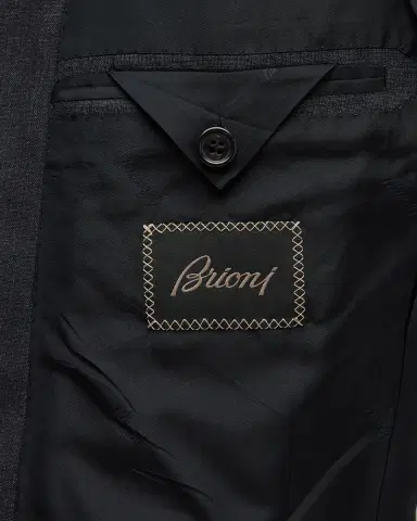 Brioni Men's Tonal Check Wool Suit | Thumbnail 7 Brioni Men's Tonal Check Wool Suit | Thumbnail 7