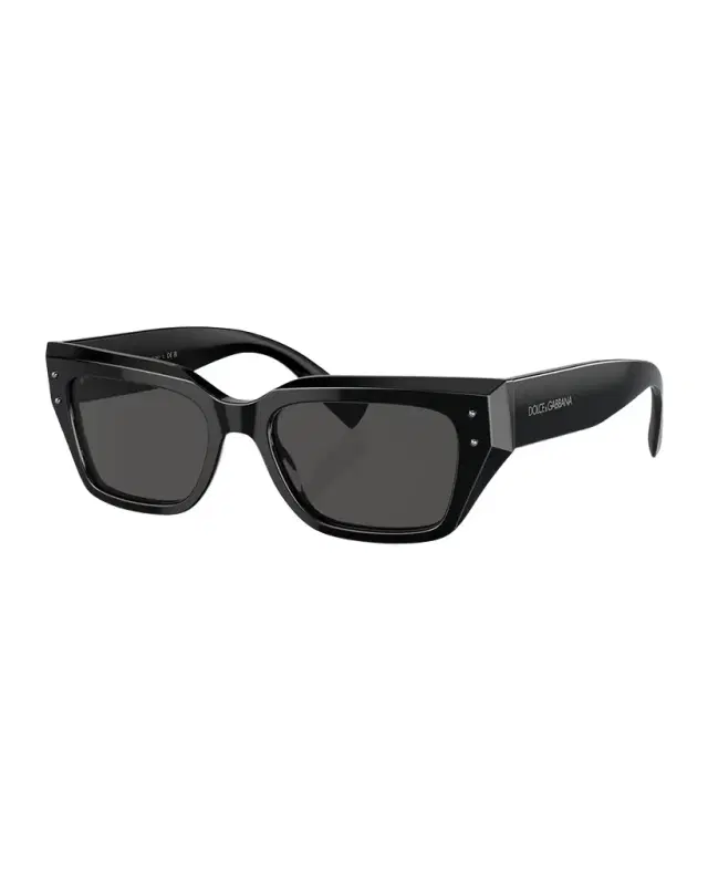Sharp Acetate & Plastic Cat-Eye Sunglasses Sharp Acetate & Plastic Cat-Eye Sunglasses