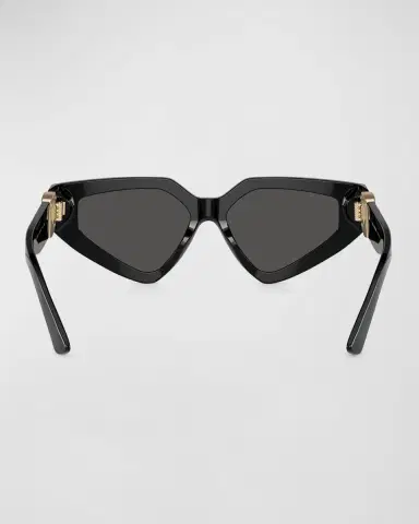 Dolce & Gabbana DG Crossed Logo Acetate & Plastic Cat-Eye Sunglasses | Thumbnail 4 Dolce & Gabbana DG Crossed Logo Acetate & Plastic Cat-Eye Sunglasses | Thumbnail 4