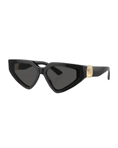 Dolce & Gabbana DG Crossed Logo Acetate & Plastic Cat-Eye Sunglasses | Thumbnail 1 Dolce & Gabbana DG Crossed Logo Acetate & Plastic Cat-Eye Sunglasses | Thumbnail 1