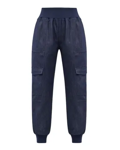 Cinq à Sept Giles Denim Jogger Pants | Thumbnail 1 Cinq à Sept Giles Denim Jogger Pants | Thumbnail 1