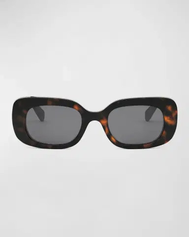 CELINE Bold 3 Dots Acetate Rectangle Sunglasses | Thumbnail 3 CELINE Bold 3 Dots Acetate Rectangle Sunglasses | Thumbnail 3