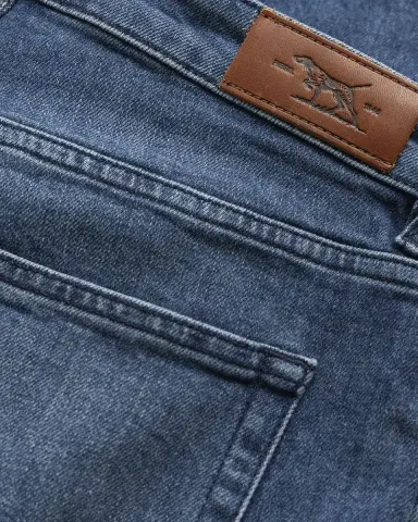 Rodd & Gunn Men's Oaro Medium Wash Slim-Fit Jeans | Thumbnail 5 Rodd & Gunn Men's Oaro Medium Wash Slim-Fit Jeans | Thumbnail 5