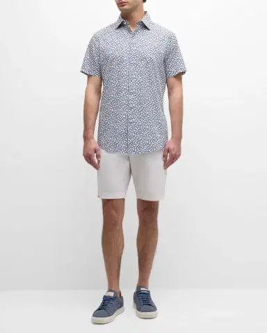 Rodd & Gunn Men's Bolton Street Floral-Print Short-Sleeve Shirt | Thumbnail 3 Rodd & Gunn Men's Bolton Street Floral-Print Short-Sleeve Shirt | Thumbnail 3